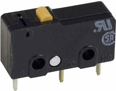 Omron Mikroschalter SS-01D 125 V/AC 0.1 A 1 x Ein/(Ein) IP40 tastend 1 St. (SS-01D)