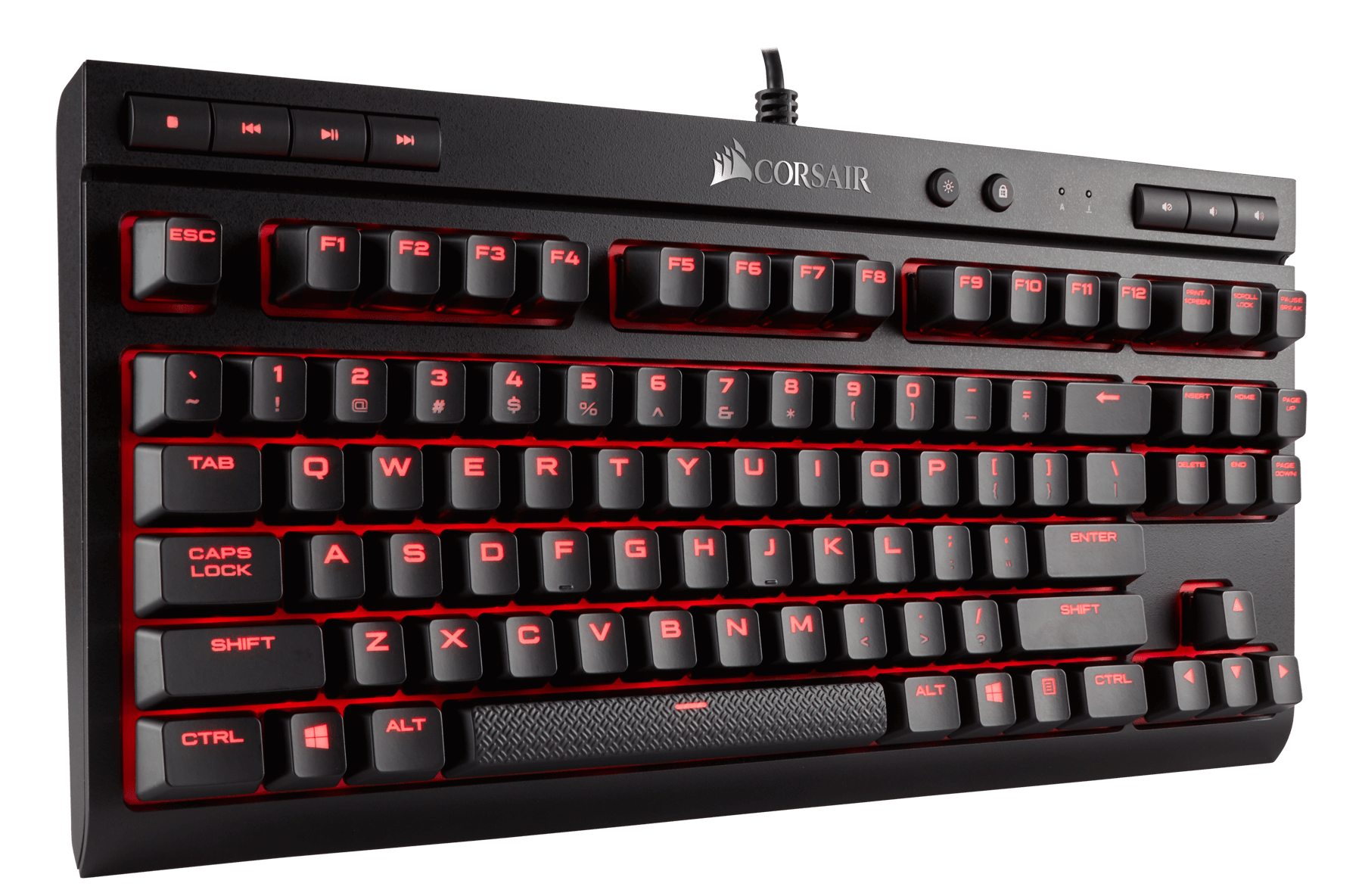 Keyboard USB Corsair Gam K63 MX red (CH-9115020-DE)