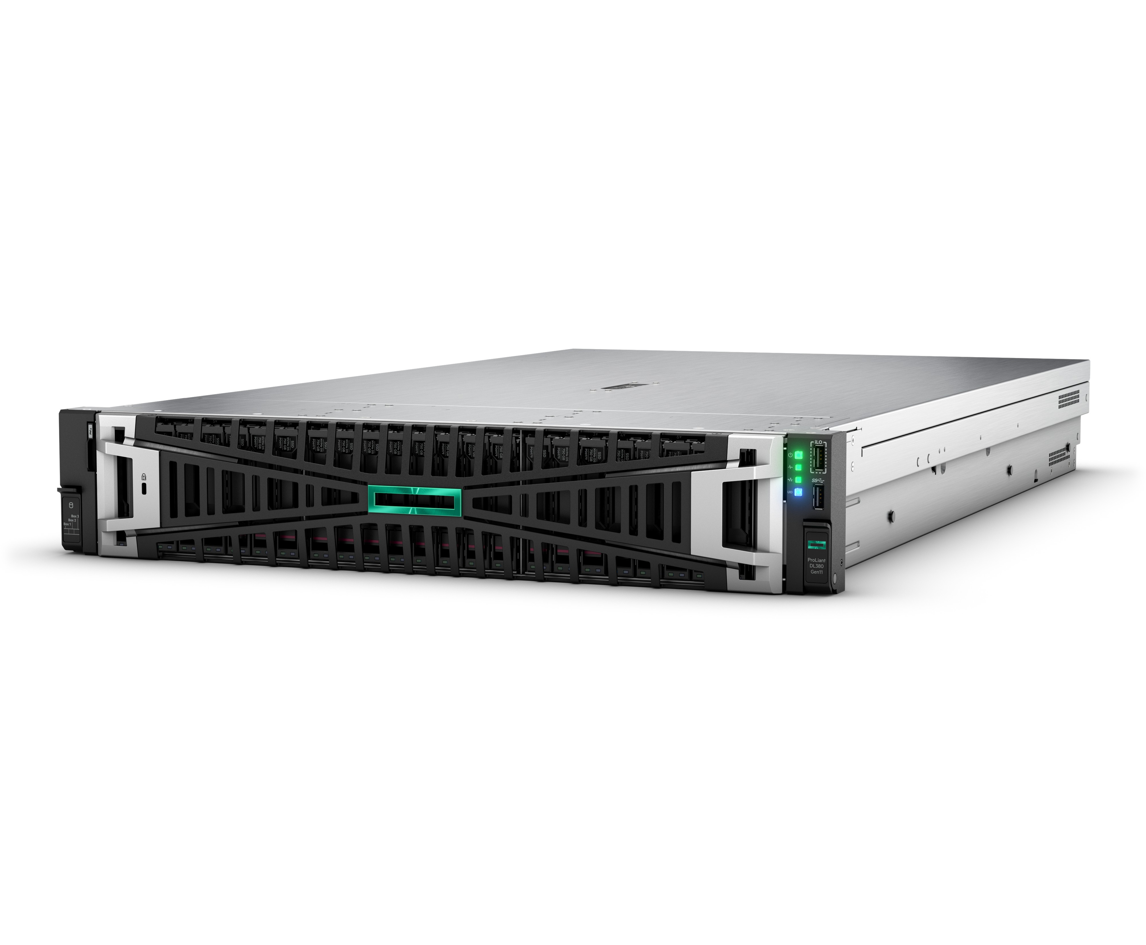 HPE ProLiant DL380 Gen11 2U Rack-Server Xeon Silver 4510 64 GB RAM 2x 960 GB SSD