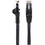 StarTech.com 10m LSZH CAT6 Ethernet Cable, 10 Gigabit Snagless RJ45 100W PoE Network Patch Cord with Strain Relief, CAT 6 10GbE UTP, Black, Individually Tested/ETL, Low Smoke Zero Halogen (N6LPATCH10MBK)