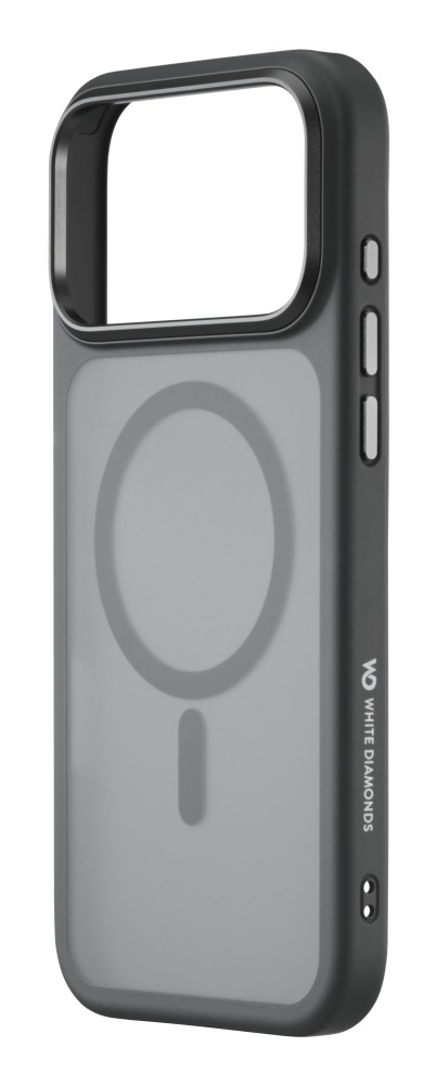 White Diamonds Cover Hybrid Case für Apple iPhone 17 Pro Max Schwarz