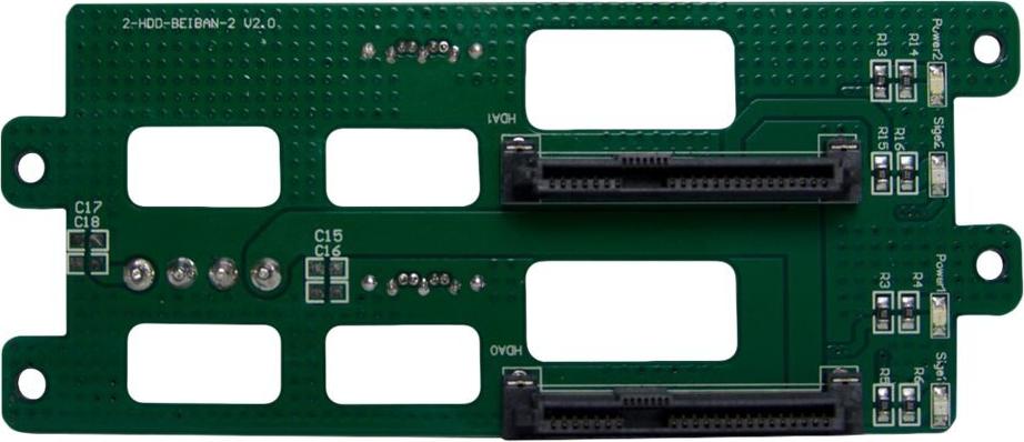 Inter-Tech 1.5U-1528L 1.5HE Rack-Gehäuse Mini-ITX Hot-Swap Schwarz