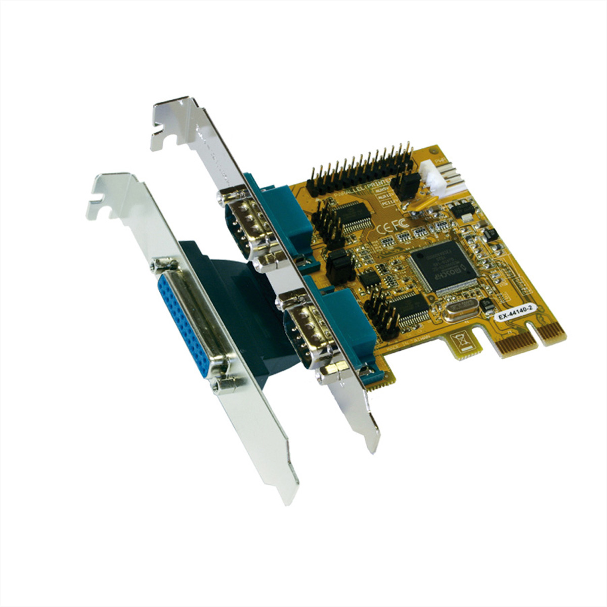 Exsys EX-44140-2 PCIe Parallel/Seriell Adapter