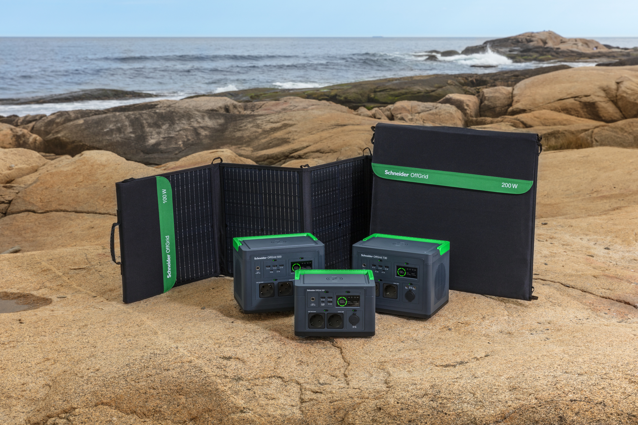 APC Schneider OffGrid PSP100 Tragbares Solarmodul 100 W Monokristallin IP65