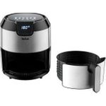 Tefal Easy Fry EY401D Eins 4.2l Stand-alone 1500W Hot air fryer Schwarz - Edelstahl Friteuse (EY401D) (geöffnet)