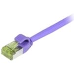 Synergy 21 Patchkabel RJ45 CAT6A 500Mhz lila S/FTP slimline rund d (S218005)