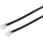 Anschlußkabel 6/6 Western/Western RJ12 3.0 m (TC 70083-6/6 / 50321)