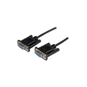 StarTech.com DB9 RS232 Serial Null Modem Cable (SCNM9FF1MBK)