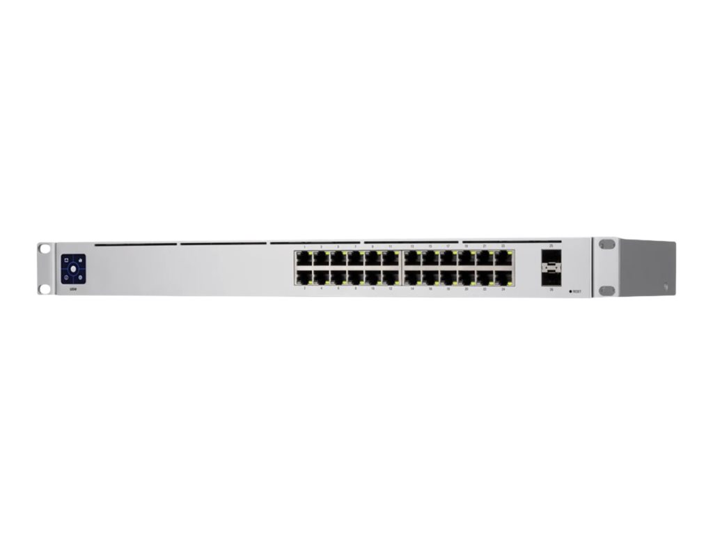 Ubiquiti UniFi Switch USW-24 Managed Gigabit Switch 24-Port Silber