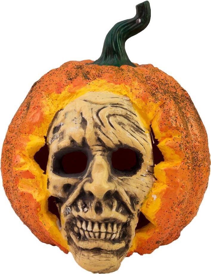 EUROPALMS Halloween Totenkopf-Kürbis, 26cm (83316073)