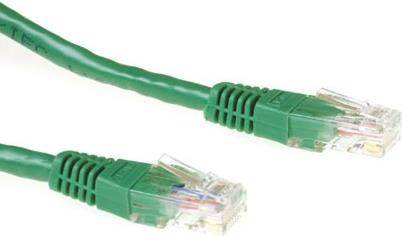 ACT CAT6A UTP 0.5m 0.5m Cat6a U/UTP (UTP) Grün Netzwerkkabel (IB3900)