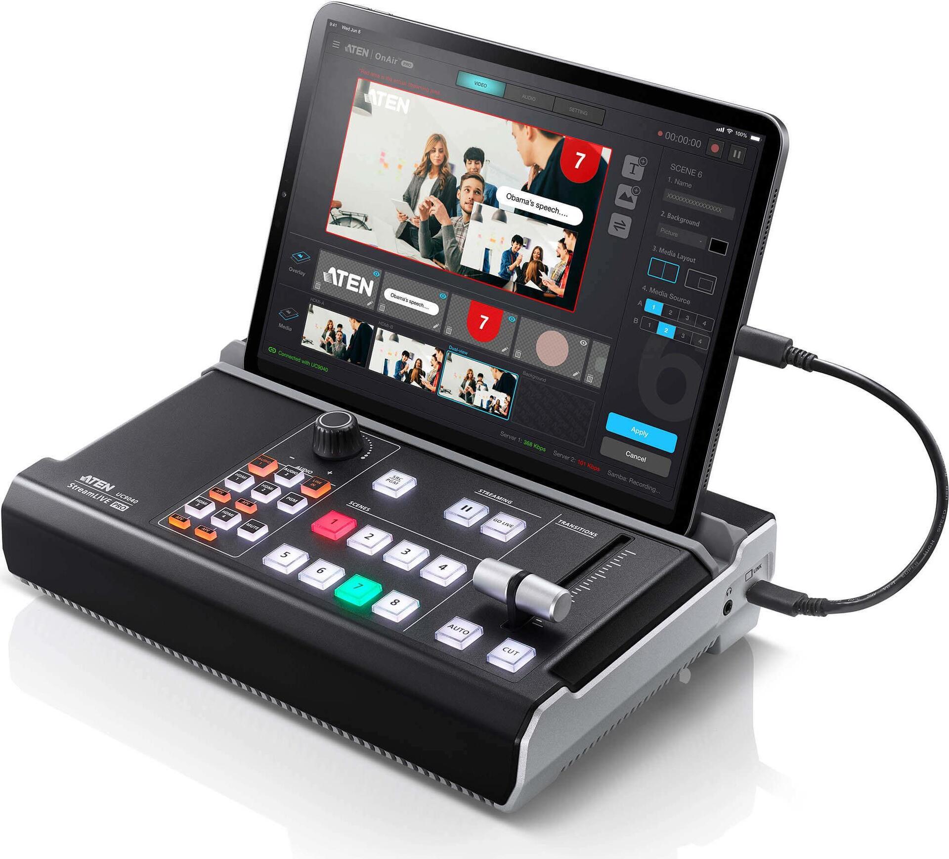 ATEN StreamLIVE PRO UC9040 - Videoproduktionssystem