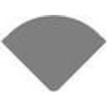 Deko-Light 979760 R-AV-05-12 Endkappen-Set Aluminium 1 St. (979760)