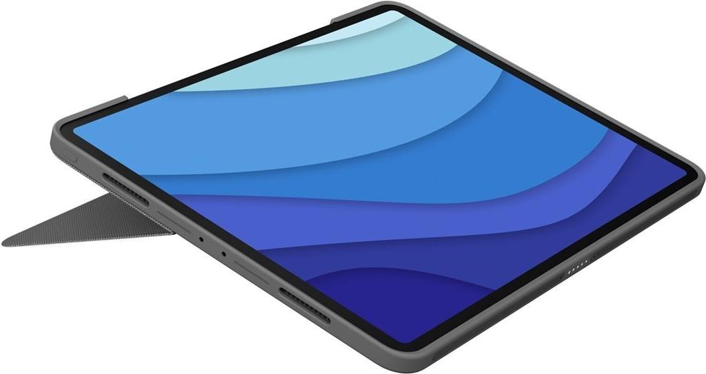 Logitech Combo Touch Tastatur-Case mit Trackpad für Apple 11" iPad Pro (M4) QWERTZ Schweiz Graphite