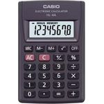 CASIO HL-4A-B 8-stelliger Taschenrechner 56x87mm schwarz (HL-4A BOX)