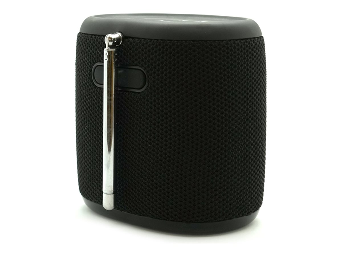 Pure Woodland Mini Tragbarer Lautsprecher Kabellos Bluetooth 5 Watt IP67 Schwarz