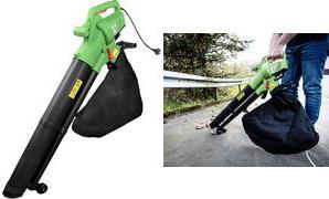 Brüder Mannesmann Elektro M60220 Laubsauger, Laubbläser 230 V (M60220)