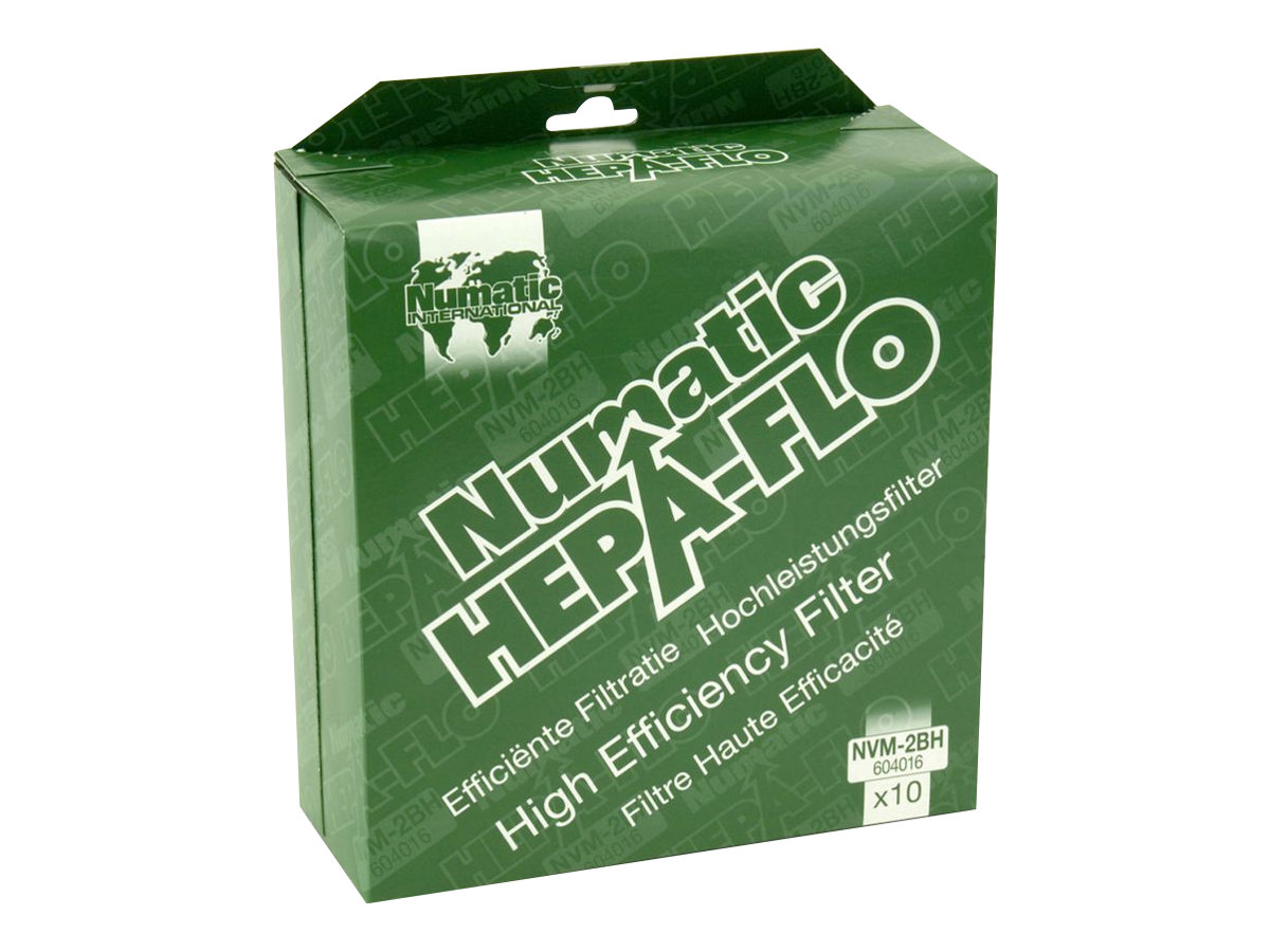 Numatic NVM-2BH HEPA-flo Staubbeutel 15 l Grün, Weiß