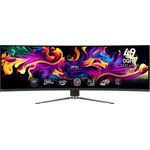 MSI MPG 491CQPDE QD-OLED, Gaming-Monitor 124.5 cm (49 Zoll), schwarz, DQHD, QD-OLED, Curved, Adaptive-Sync, 144Hz Panel (9S6-3FA84T-035)