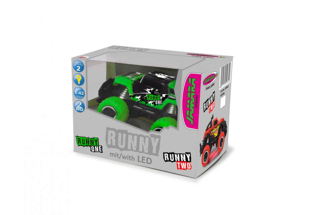 Jamara Runny One Monstertruck 1:43 Grün