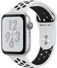 Apple Watch S4 Nike+ Alu 40mm Silber (Sportarmband latinum/Schwarz) (MU6H2FD/A)