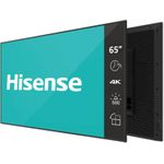 Hisense 65DM66D Signage-Display 165,1 cm (65") LED WLAN 500 cd/m² 4K Ultra HD Schwarz Eingebauter Prozessor Android 11 24/7 (65DM66D)