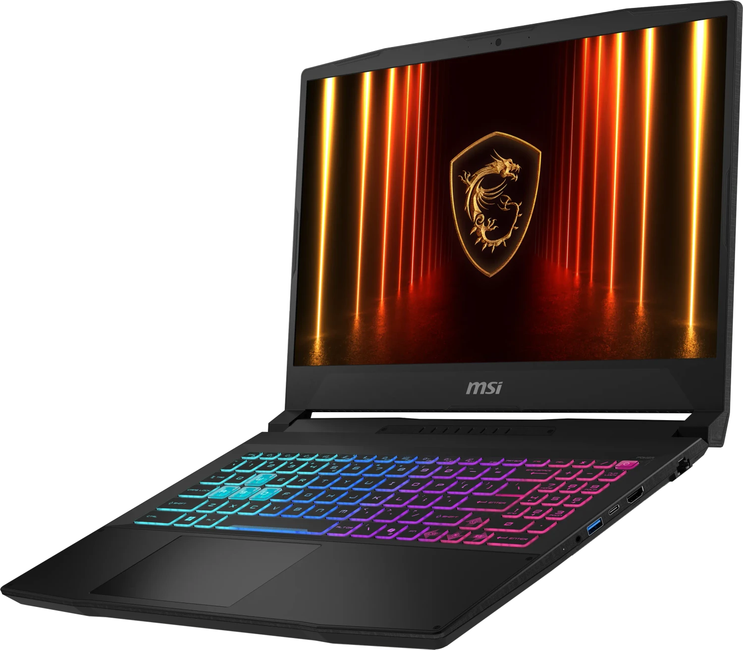 MSI Katana 15 HX B14WFK-636, Core Black, Core i7-14650HX, 16GB RAM, 1TB SSD, GeForce RTX 5060, DE (001587-636)