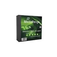 DVD+R MediaRange 4.7GB 5pcs Pack 16x Slimcase (MR419)