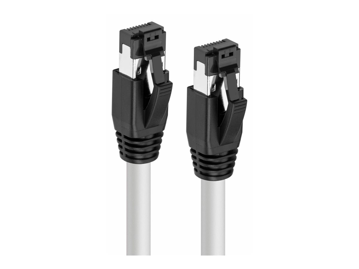 MicroConnect Patch-Kabel RJ-45 zu RJ-45 5 m S/FTP CAT 8.1 LSZH Weiß