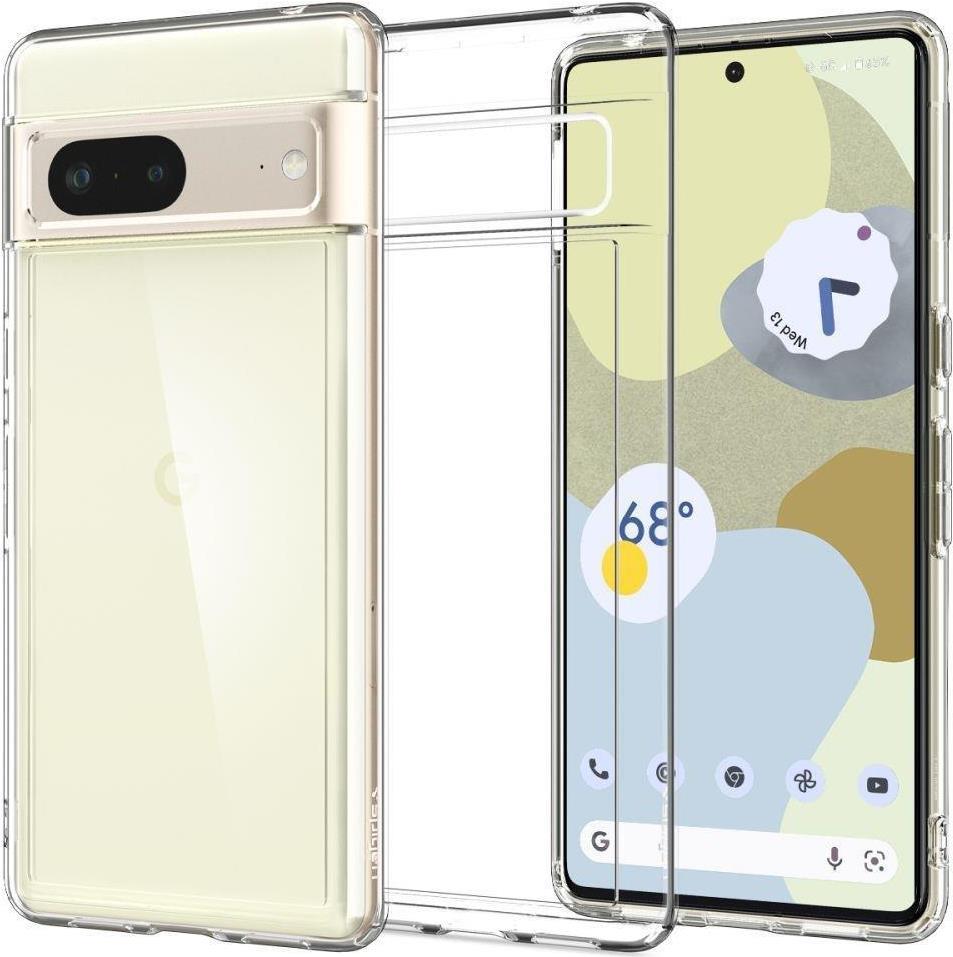 Spigen Ultra Hybrid Case für Google Pixel 7 - crystal clar (ACS04699)