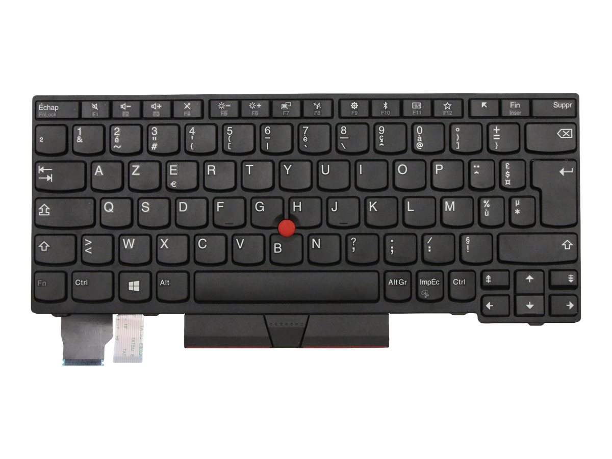 Lenovo Primax Ersatztastatur Notebook AZERTY (Französisch) Schwarz
