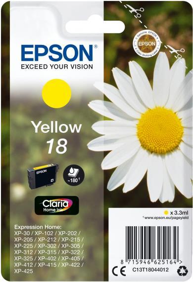 Epson 18 3,3 ml Gelb (C13T18044012)