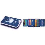 herlitz Schüleretui "Unicorn Dreams", 31-teilig aus Polyester, Maße: (B)205 x (T)140 x (H)38 mm, 2 Klappen, - 1 Stück (400197092)