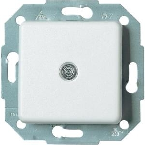 Kopp Einsatz Wechselschalter Europa Arktis-Weiß, Matt 613698083 (613698083)