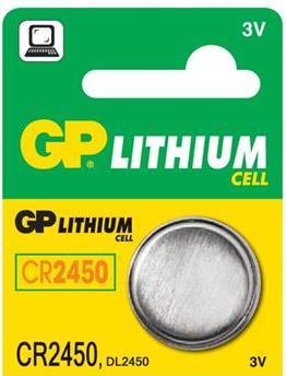 GP Batteries Lithium Cell CR2450 Haushaltsbatterie Einwegbatterie (0602450C5)