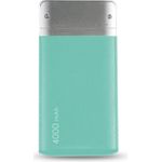 RealPower PB-4000 Fashion Akkuladegerät Blau - Silber Lithium Polymer (LiPo) 4000 mAh (282248)