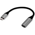STANDARD Display Adapter USB Typ C - Mini DisplayPort v1.2, schwarz, 0,2 m (S3216)