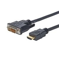 VivoLink 7.5m HDMI - DVI-D 7.5m HDMI DVI-D Schwarz (PROHDMIDVI7.5)