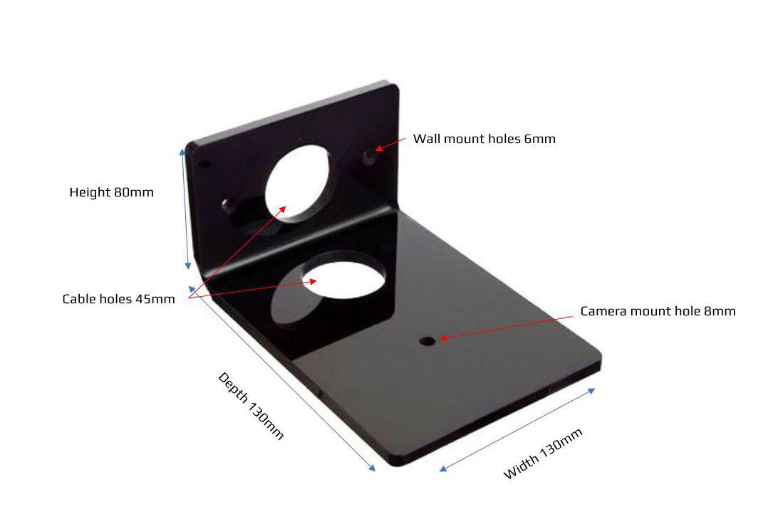 VivoLink VLSHELF-S Camera Shelf Acryl für AV-Geräte Transparent