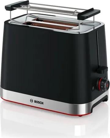 Bosch TAT4M223 Toaster 4 2 Scheibe(n) 950 W Schwarz, Edelstahl (TAT4M223)