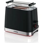 Bosch TAT4M223 Toaster 4 2 Scheibe(n) 950 W Schwarz, Edelstahl (TAT4M223)