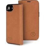 JT Berlin Echtleder BookCase Tegel 360 | Apple iPhone 16e | cognac | 11171 (11171)