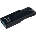 PNY Attaché 4 3.1 USB-Stick 64 GB USB Typ-A 3.1 (3.1 Gen 1) Schwarz (FD64GATT431KK-EF)