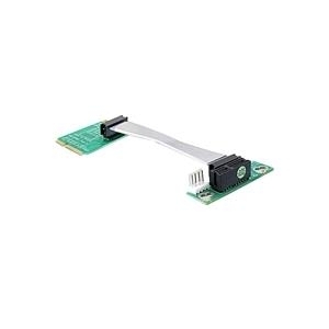 DeLOCK Riser card Mini PCI Express > PCI Express x1 left insertion - Riser Card (41305)