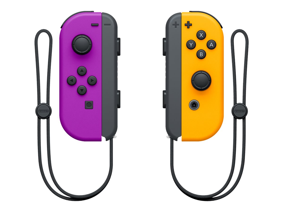 Nintendo Joy-Con (L)/(R) Kabelloses Gamepad für Nintendo Switch Bluetooth Neon Orange / Neon-Purpur