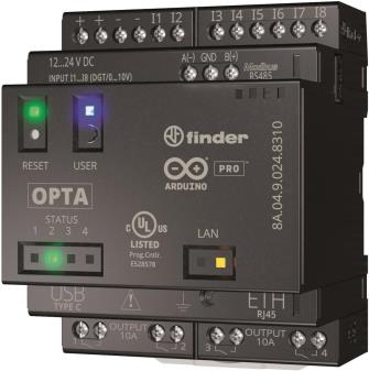Finder Opta Lite 8A.04.9.024.8300 SPS-Kommunikationsmodul 12 V/DC, 24 V/DC (8A.04.9.024.8300)