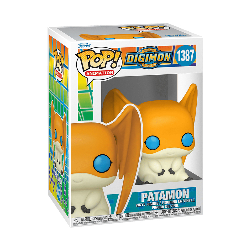 Funko Pop! Digimon Patamon Vinyl-Sammelfigur 8,9 cm Mehrfarbig