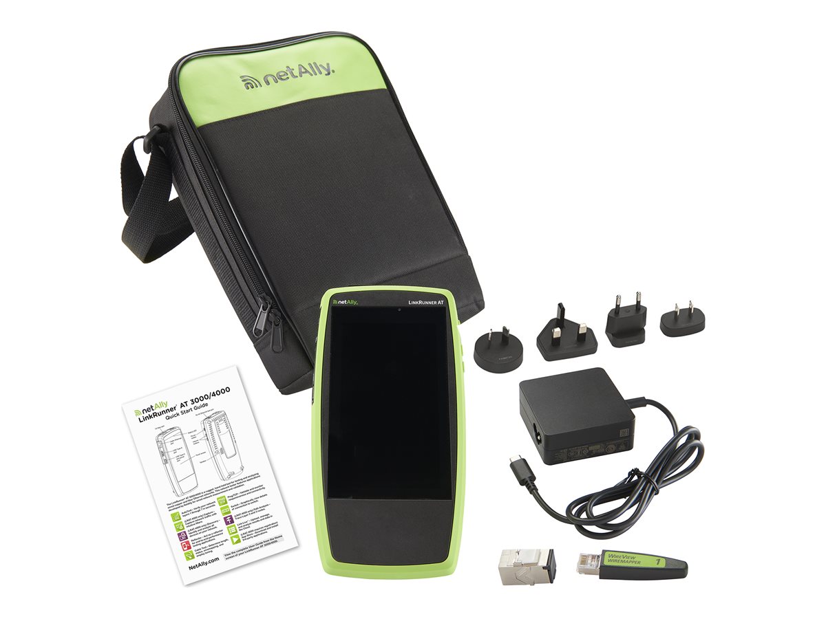 NetAlly LinkRunner AT 4000 Extended Test Kit Netzwerktester