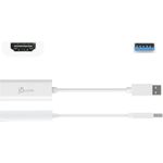 j5create JUA254-N USB™ zu HDMI™ Multi-Monitor Adapter (JUA254-N)