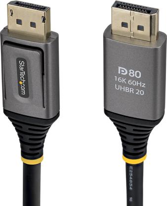 STARTECH DP21V-50C-DP80-CABLE 0.5M DISPLAYPORT 2.1 DP80 CABLE (DP21V-50C-DP80-CABLE)